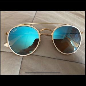 Round Double Bridge Ray Bans